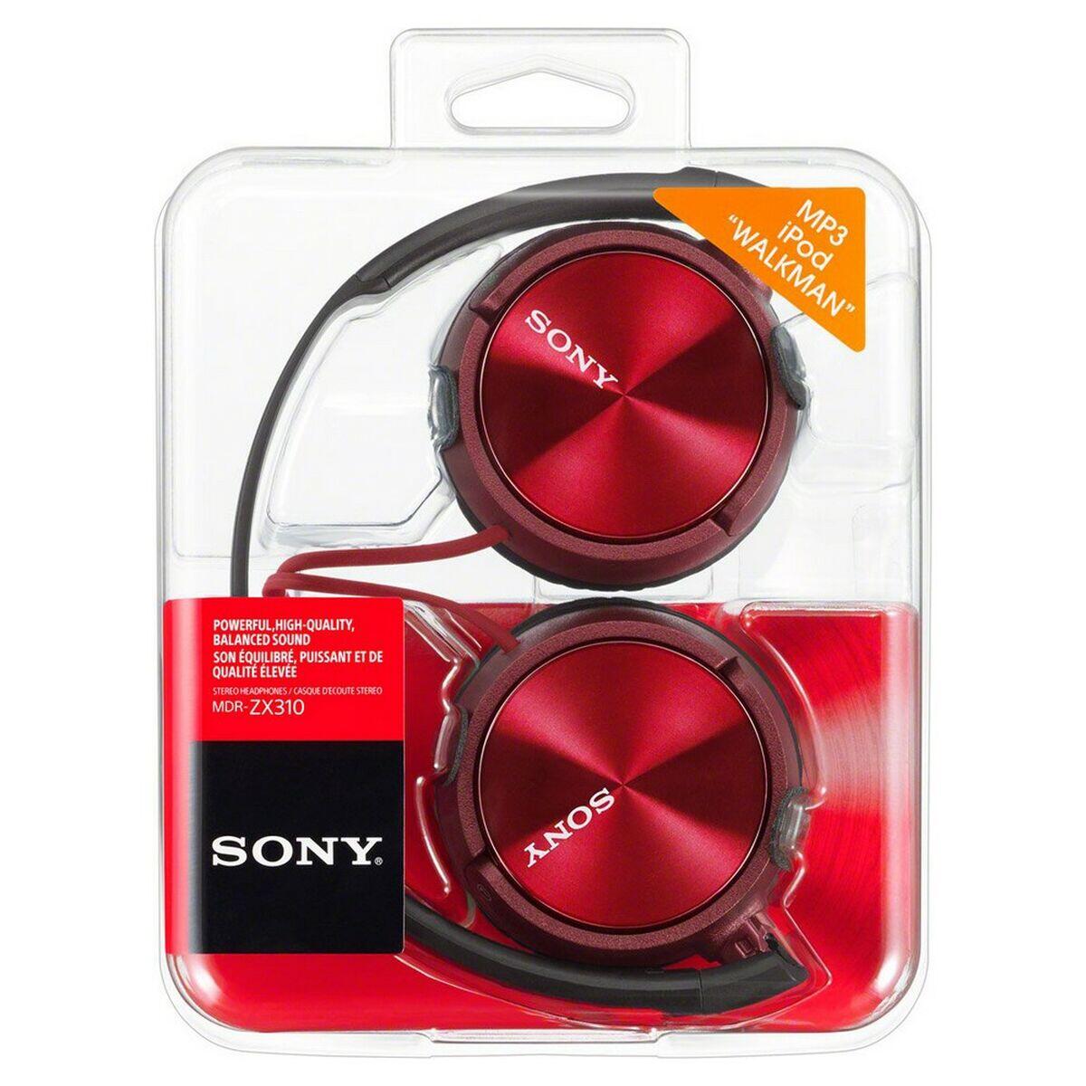 SONY MDRZX310APR czerwone