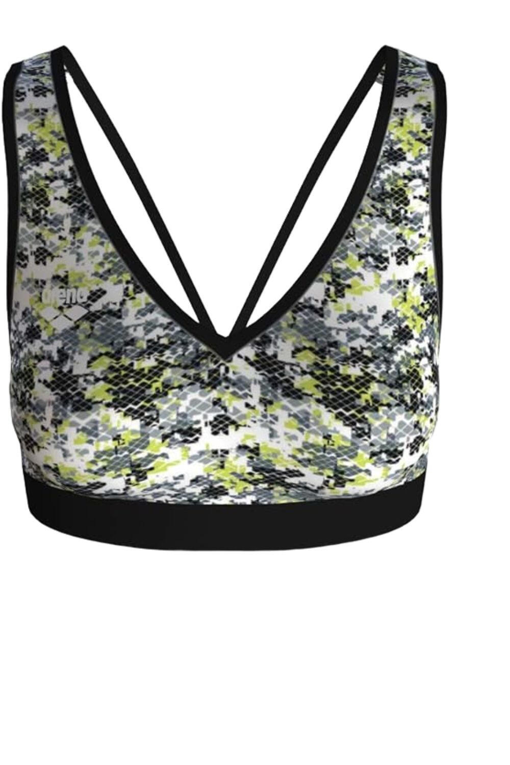 Biustonosz damski Arena Gym Bra Top sportowy L