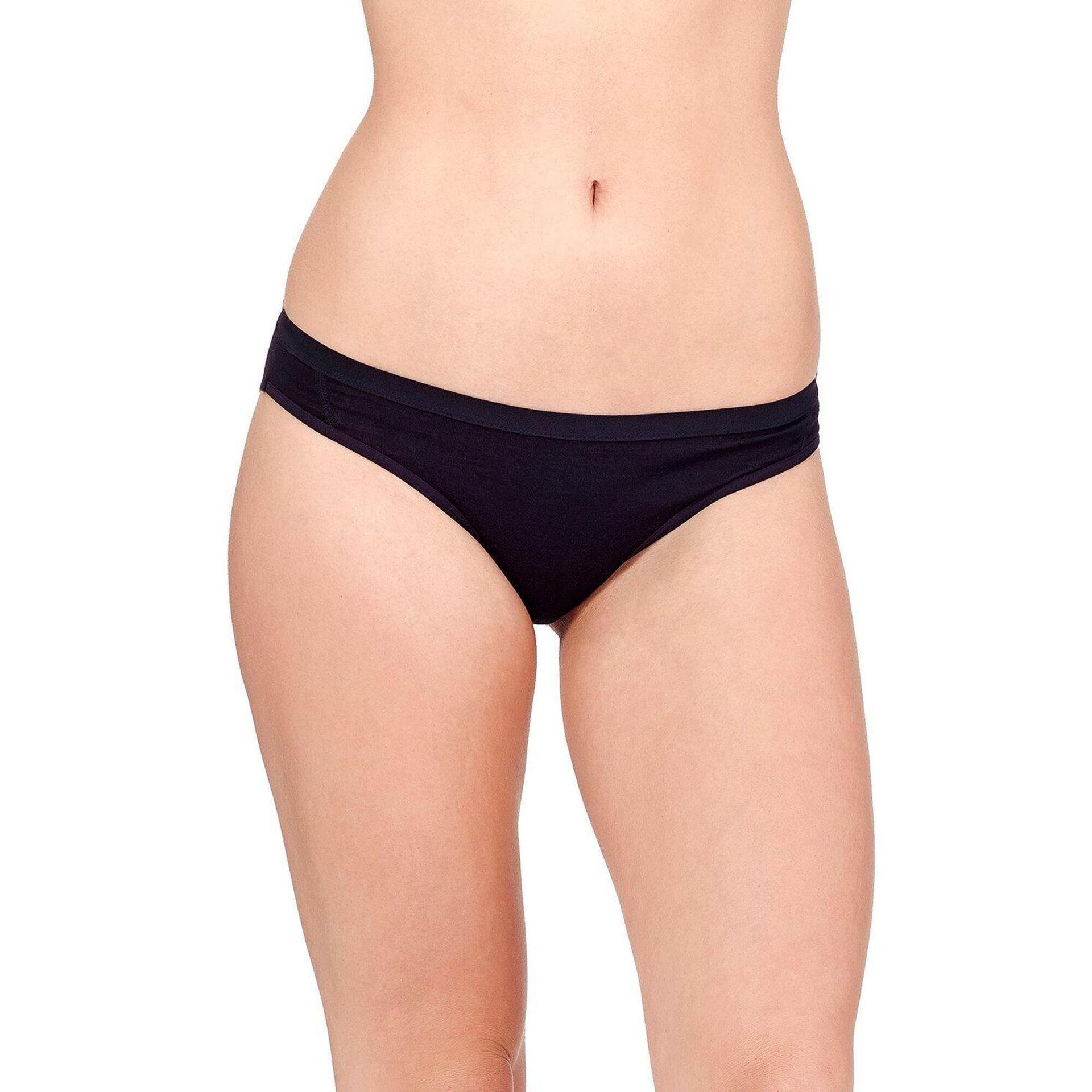 Majtki damskie Icebreaker SIREN BIKINI czarne IB103164001 r XL