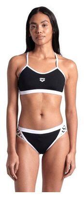 Strój kąpielowy dwuczęściowy damski Arena Icons Bikini Cross Back Solid