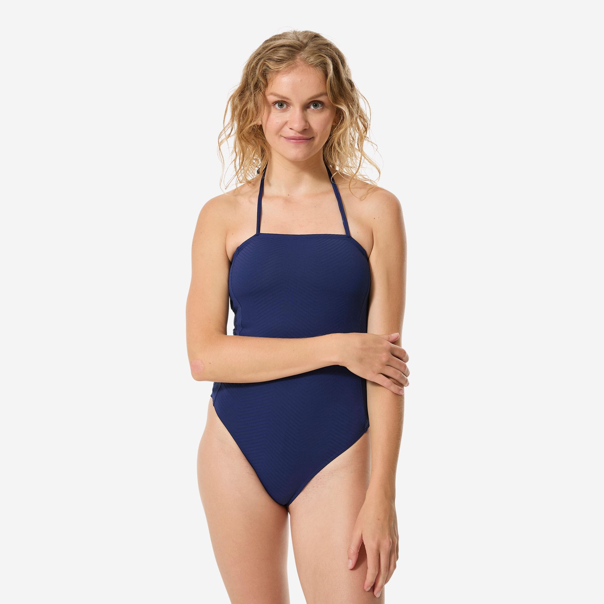 Kostium kąpielowy jednoczęściowy surfingowy damski Decathlon Manon Venice