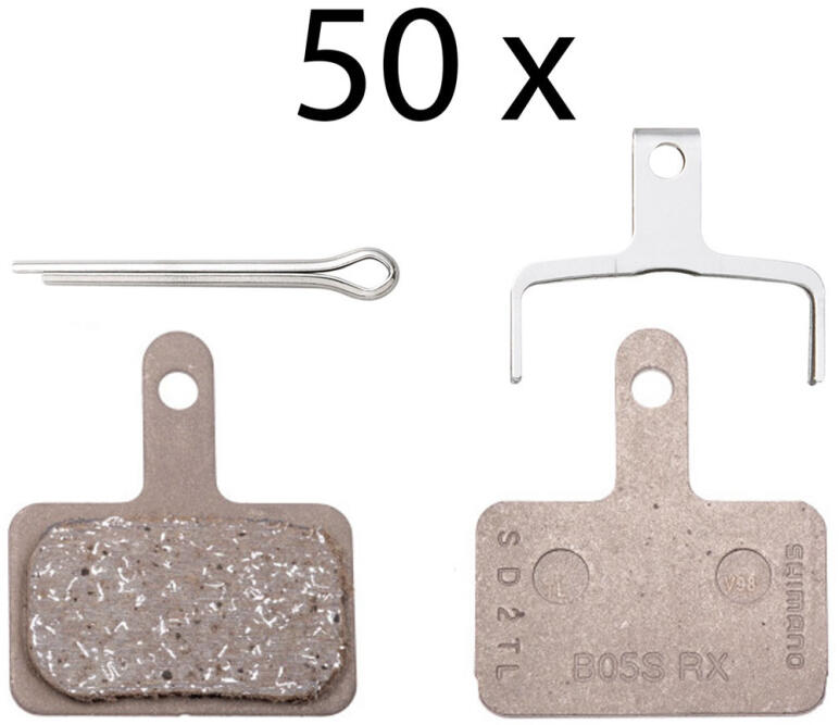 Shimano B05S Resin Disc Brake Pads 50 Pair 2022 Klocki do hamulców tarczowych EBPB05SRXCS