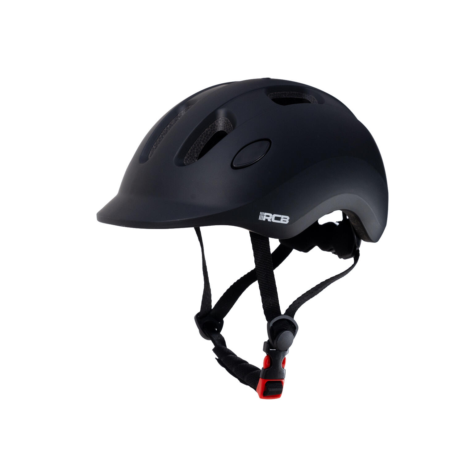 Kask sportowy JC-022 dla nastolatków (8–16 lat) – lekki i bezpieczny, czarny