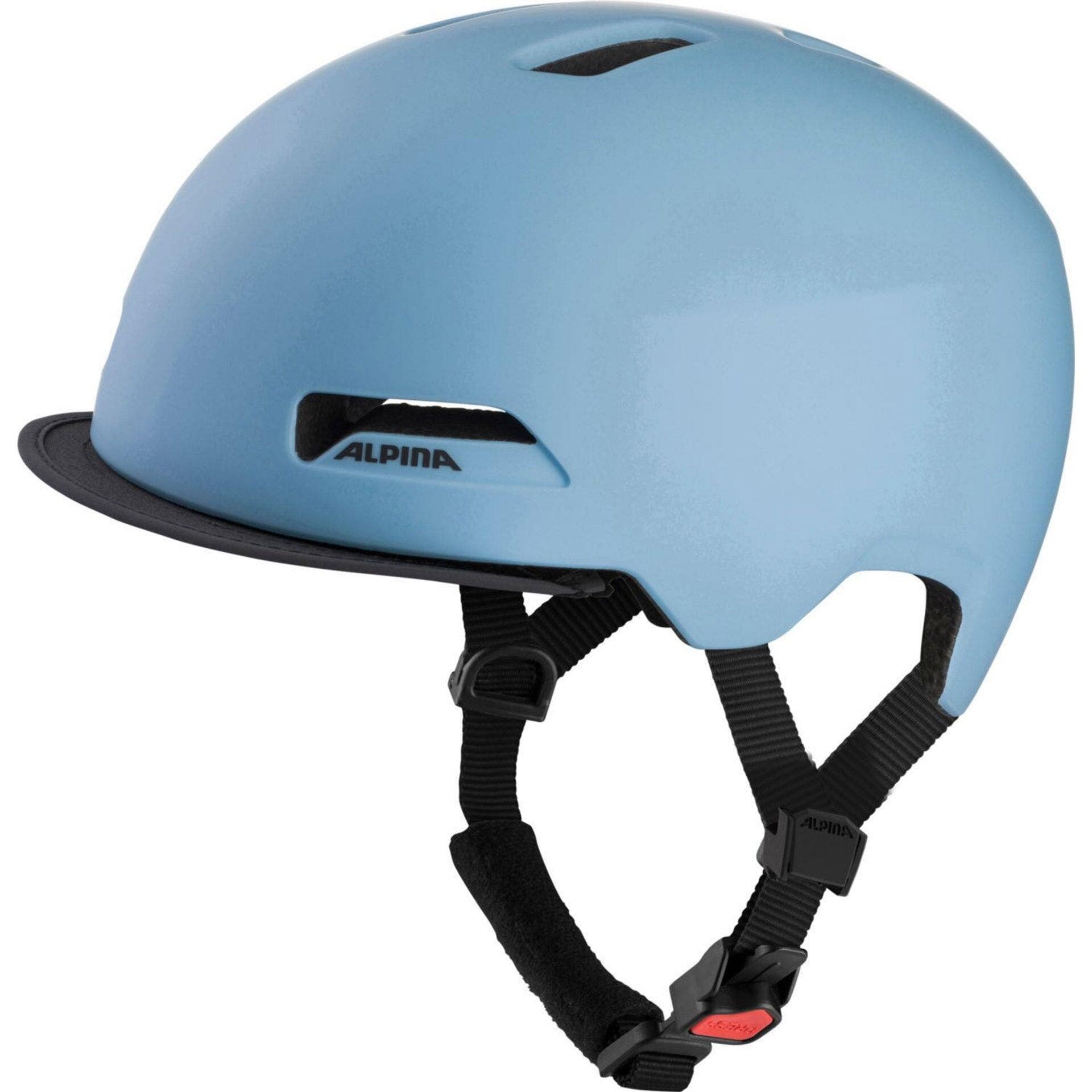 Sportowy kask miejski Alpina Brooklyn 52–57 cm matowoniebieski