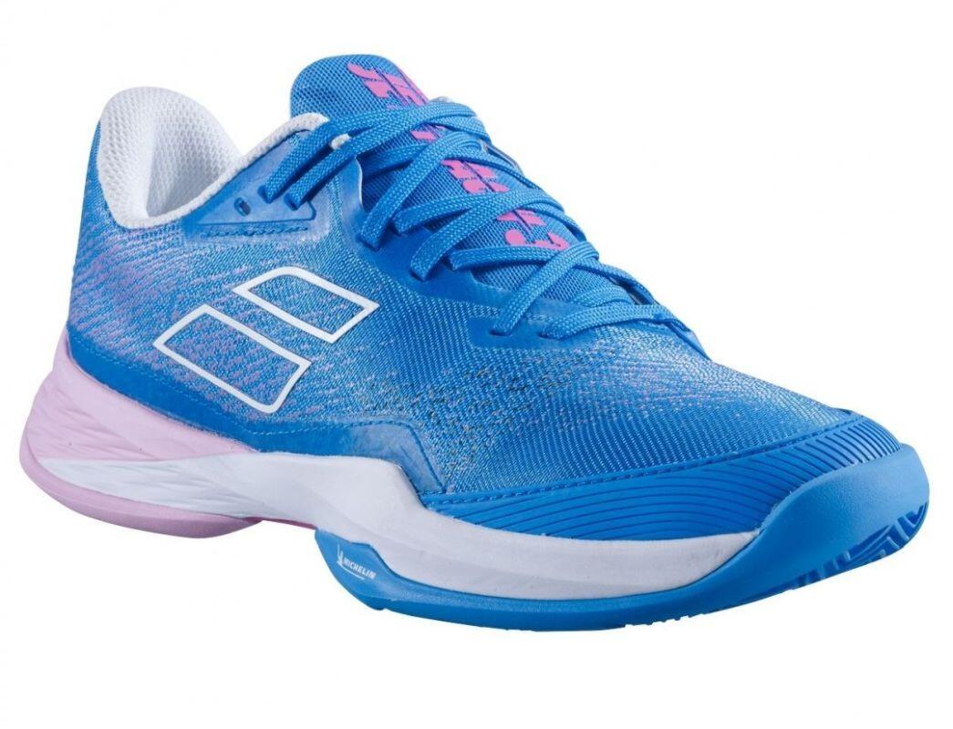 Buty do tenisa damskie Babolat Jet Mach 3 Clay french blue