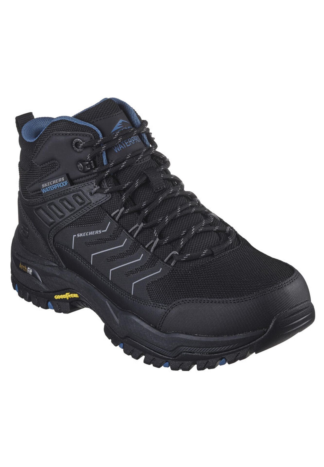 Buty trekkingowe Skechers Arch Fit Dawson Ra 204634-BLK 44
