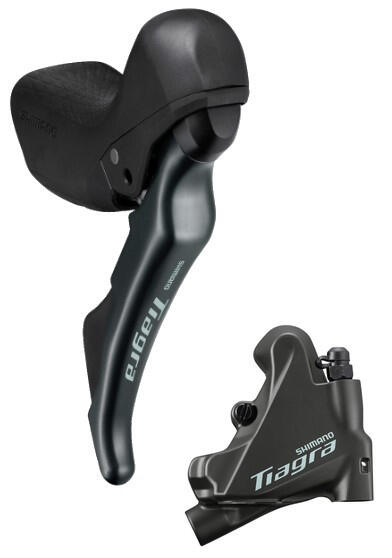 SHIMANO zestaw Tiagra ST-4720+BR-4770 L02A 170cm
