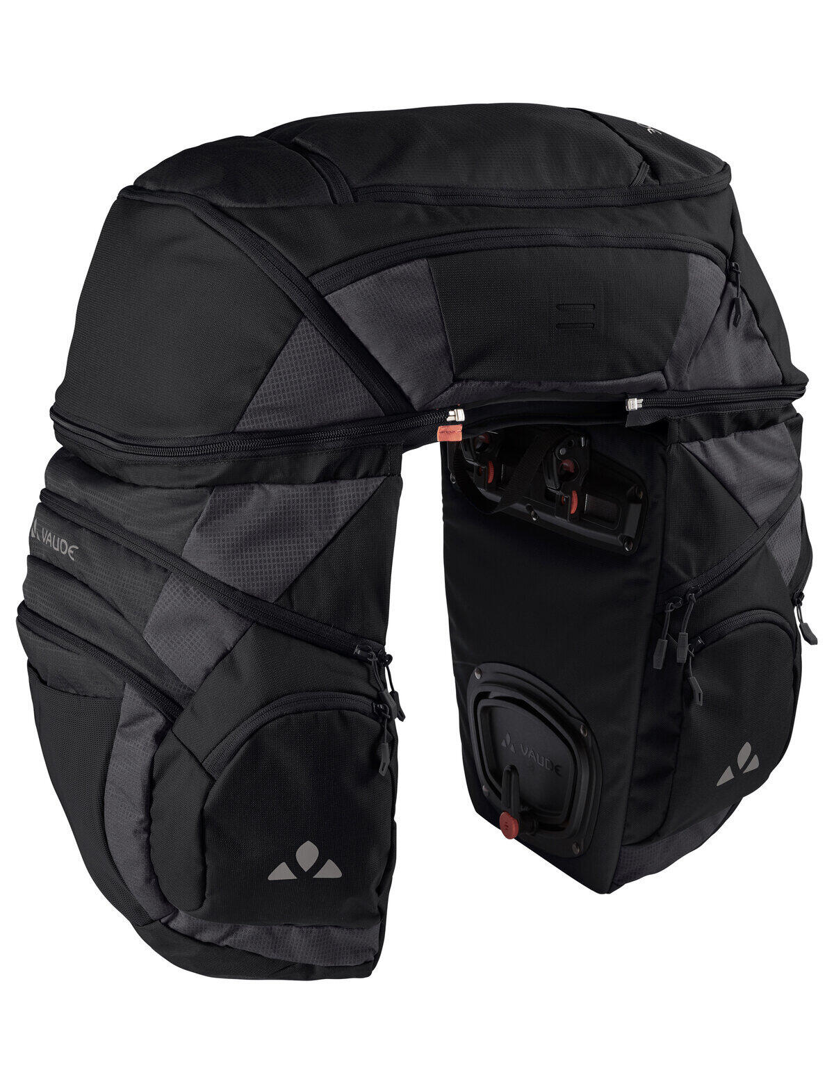 Vaude Karakorum Pro Frame Bag, black 2021 Torby na bagażnik 153310100