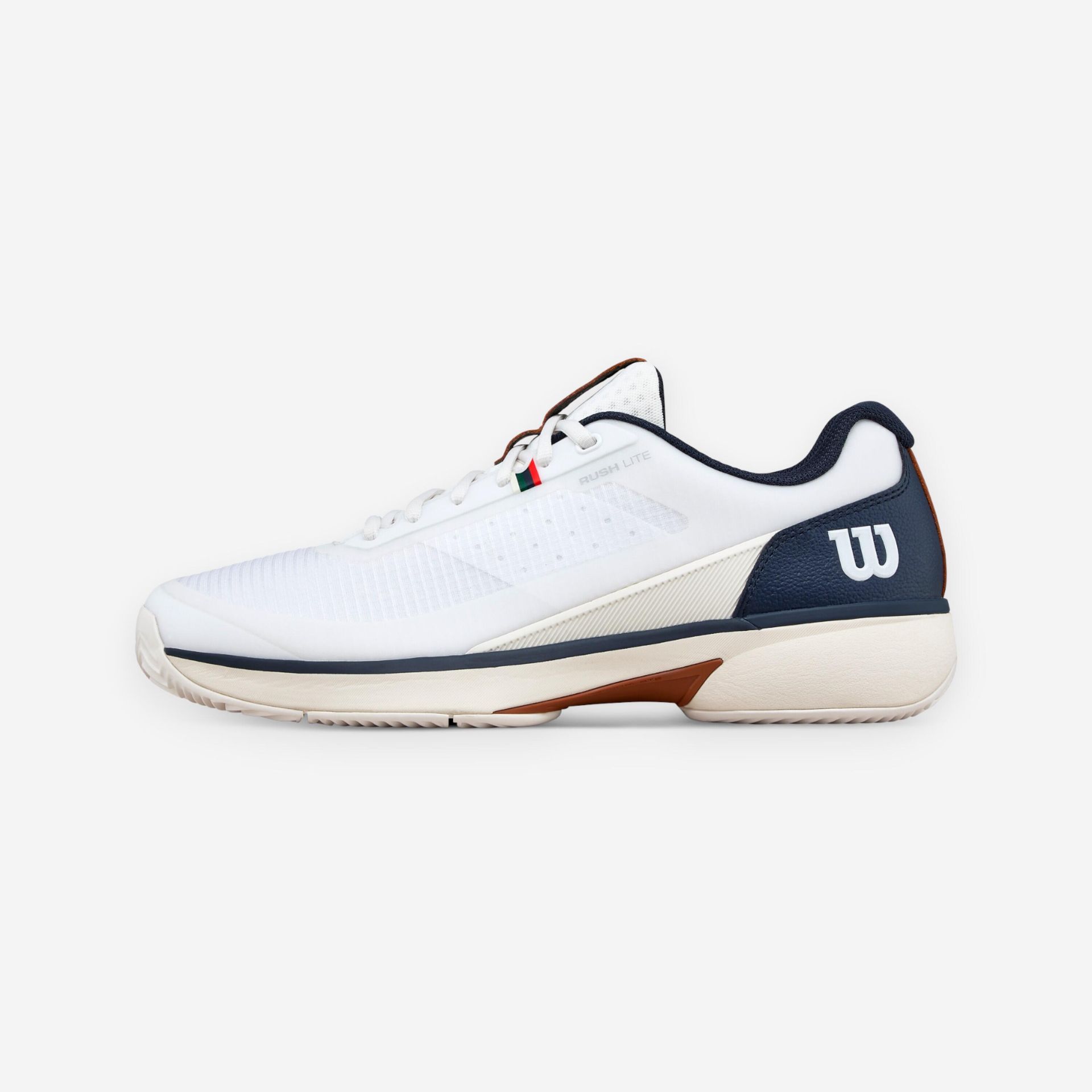 Męskie buty tenisowe Wilson Rush LITE 5 Clay White/Navy Blazer EUR 42