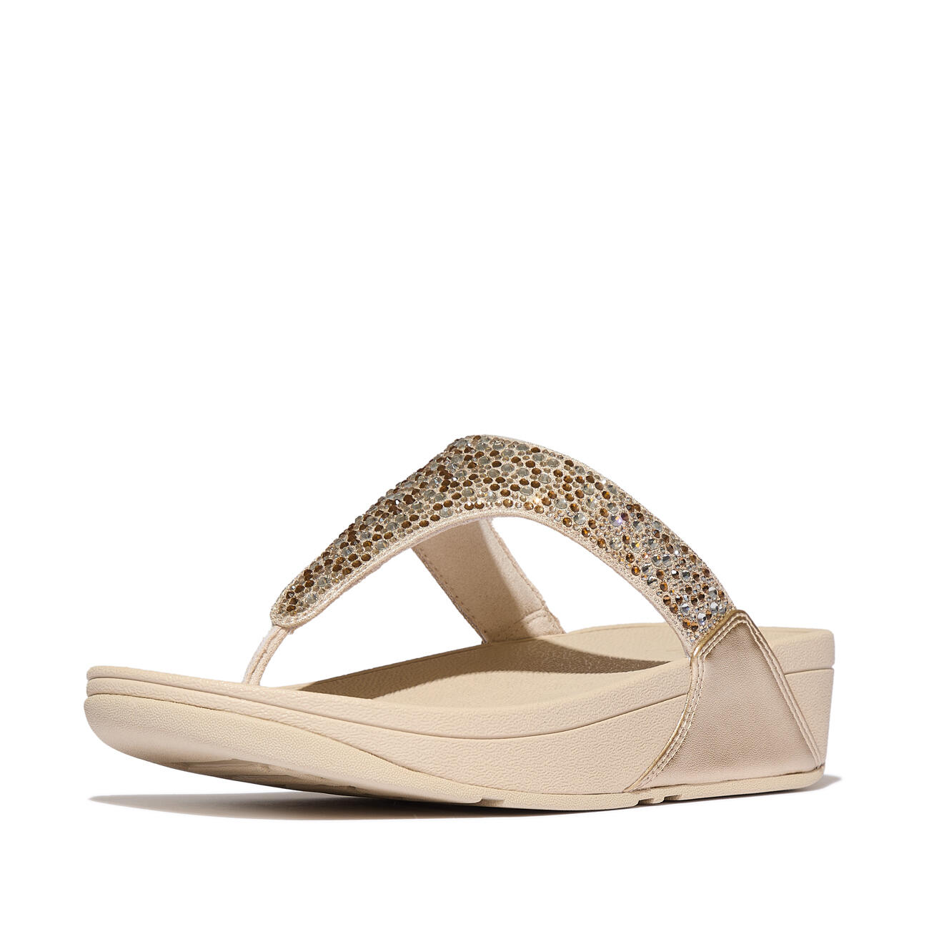 Sandales à bride métallique FitFlop Lulu Crystal-Mix