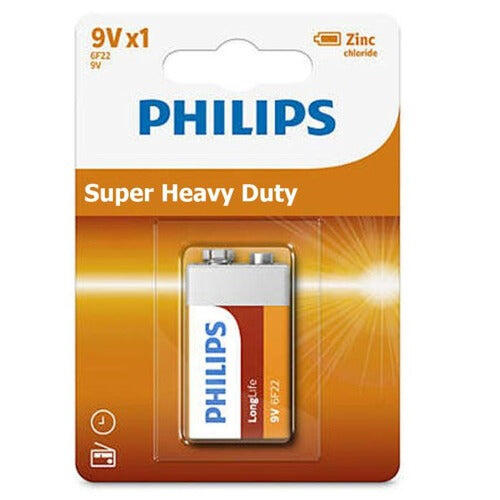 Philips 6F22L1B/10 LONGLIFE 1szt. ( idealna do zegarów, kalkulatorów, pi