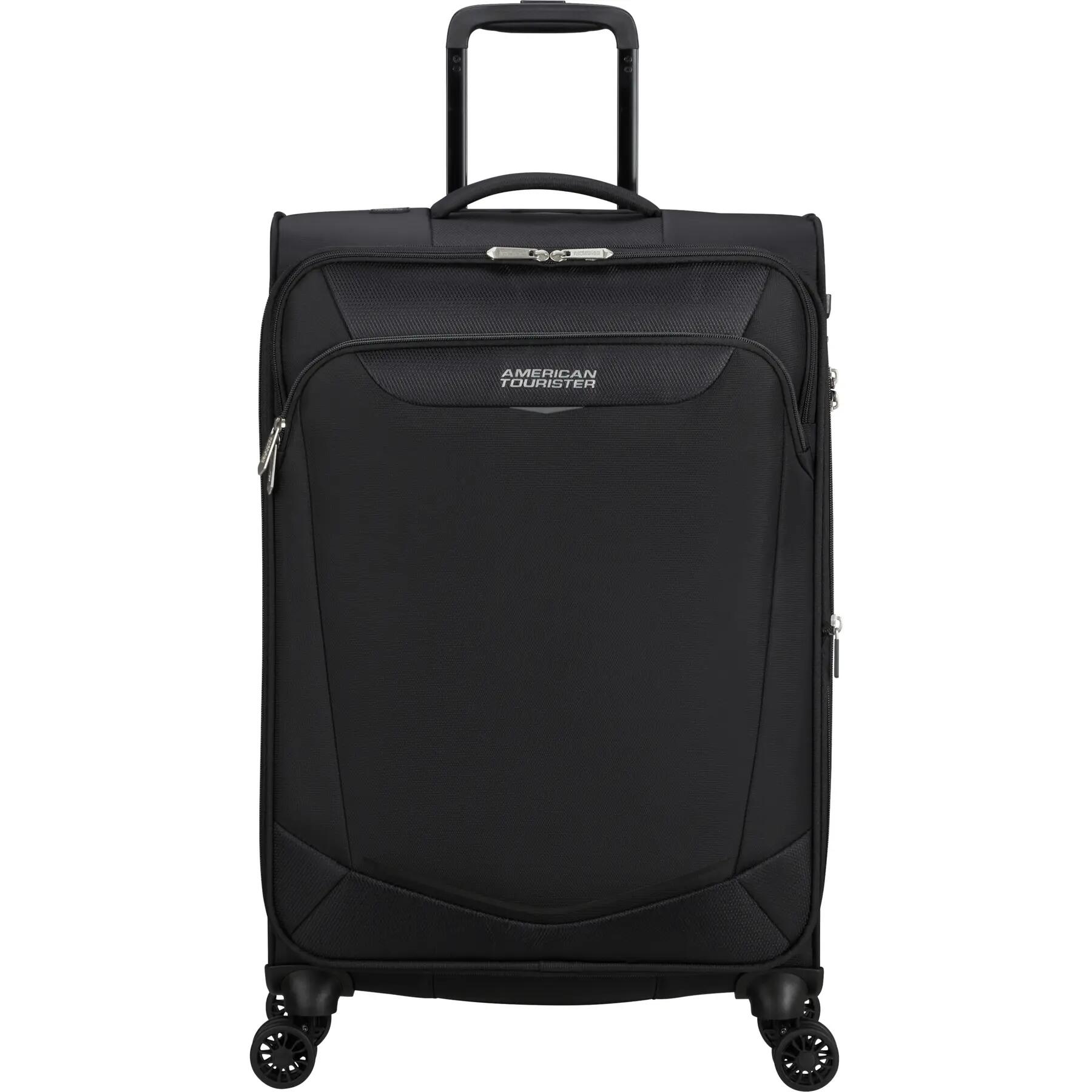 Walizka średnia American Tourister SummerRide EXP - black