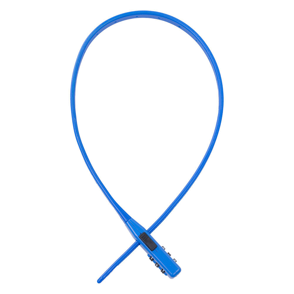 OXFORD zamek linkowy 47 cm - szyfr 3-cyfrowy, niebieski