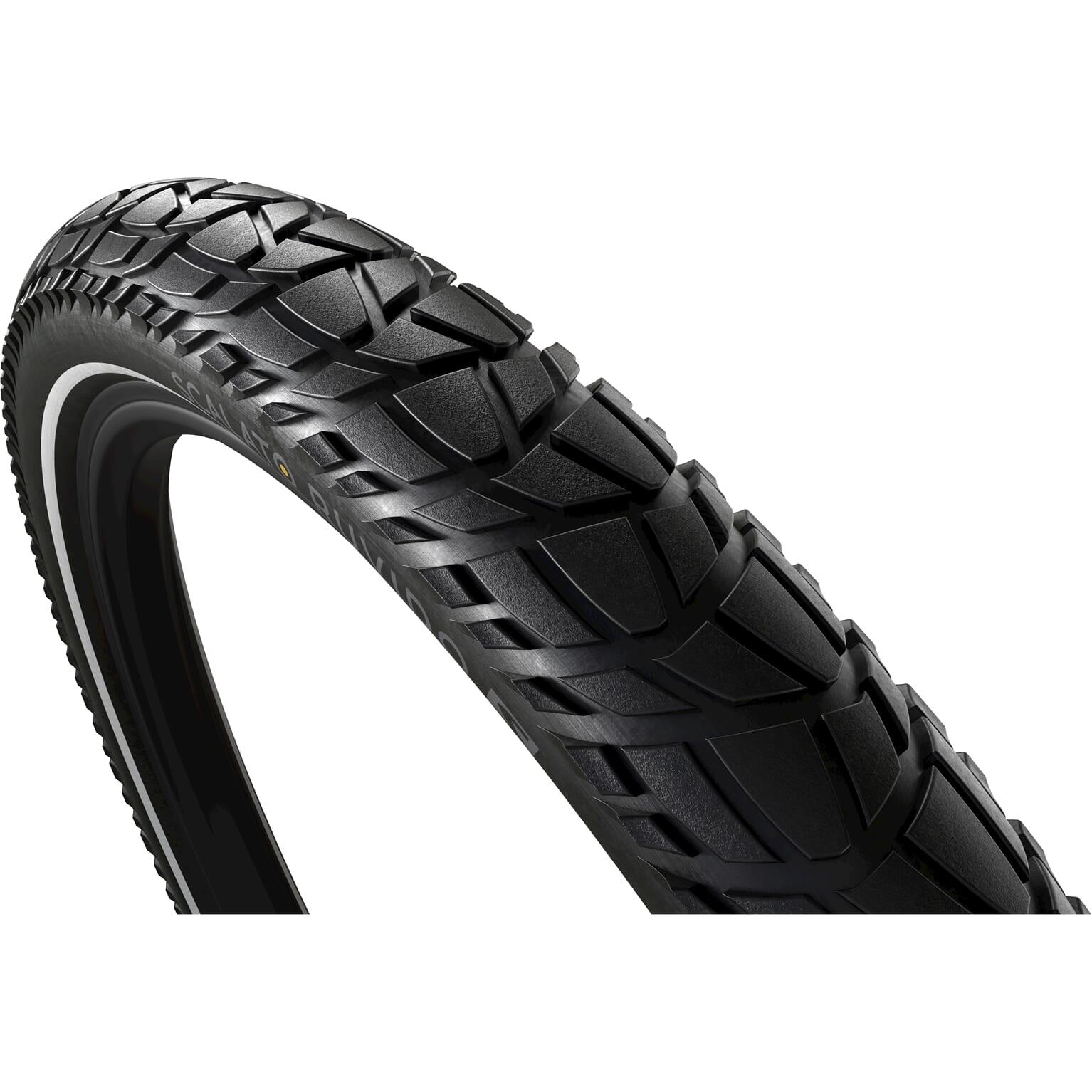 Opona Ruvido S 28 X 2.25 Czarna Z Odblaskami