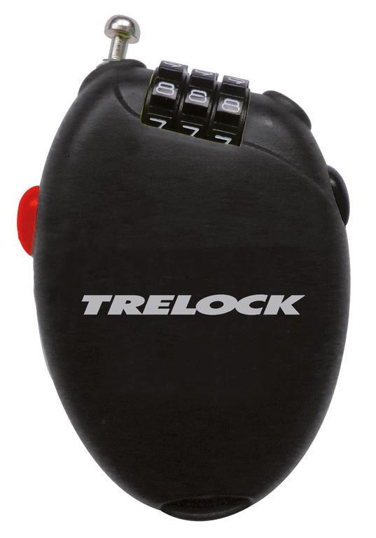Trelock RK 75 Pocket Retractable Code Cable Lock 2023 Zapięcia na szyfr 8005097