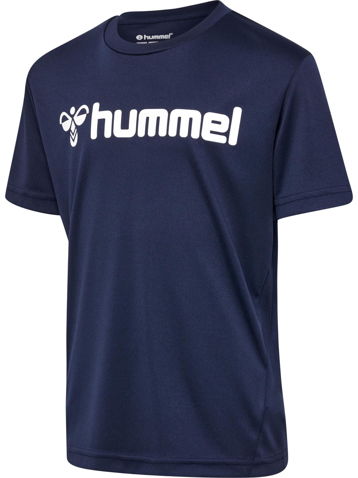 Hummel Koszulka poliestrowa sportowa Poly Logo Jersey Kids