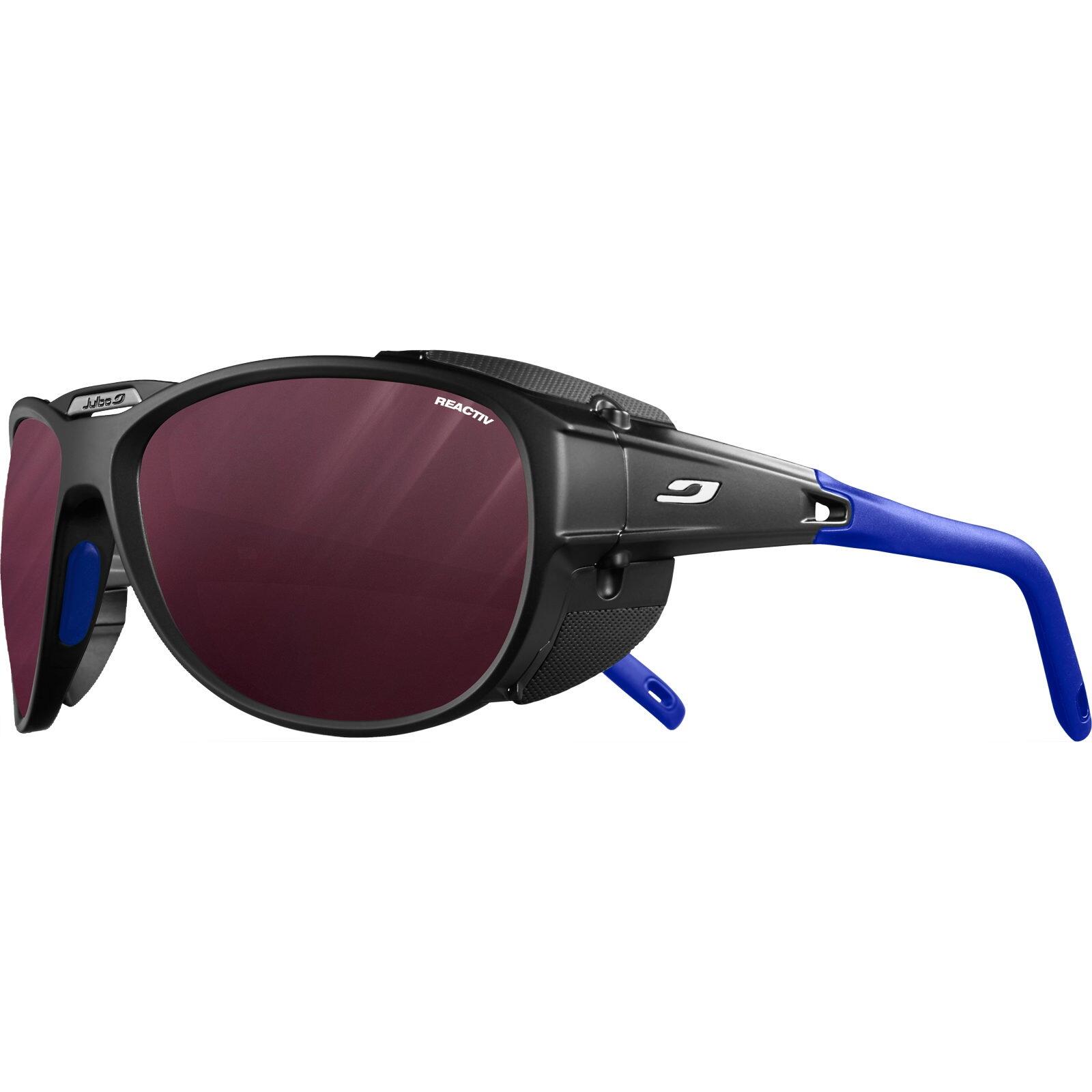 Okulary w góry Julbo Explorer 2.0 - Reactiv 0-4 HC - black/blue