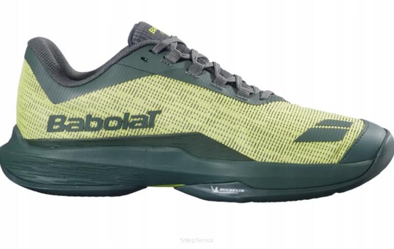 Męskie buty tenisowe Babolat Jet Tere 2 Clay Men Sunny Lime EUR 46