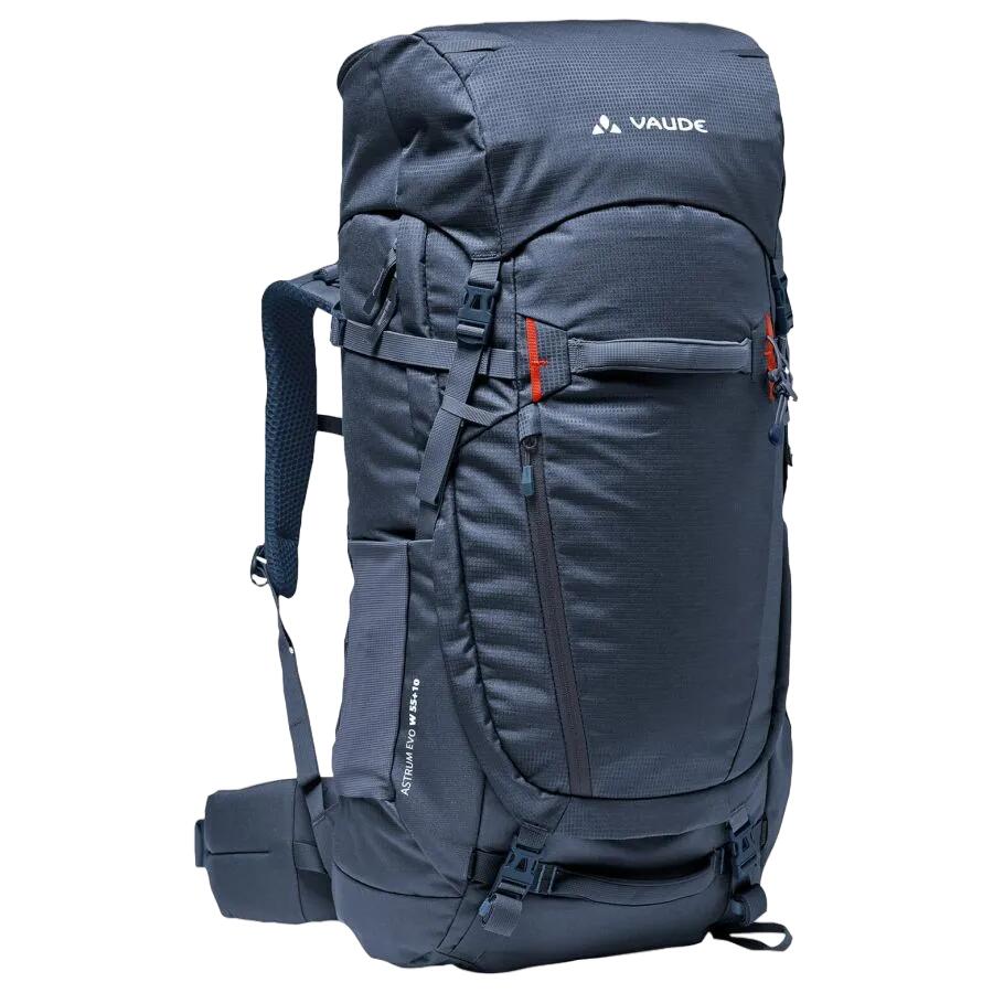 Vaude Astrum EVO 55+10 Backpack Women, niebieski 2022 Plecaki turystyczne 15948-750-O