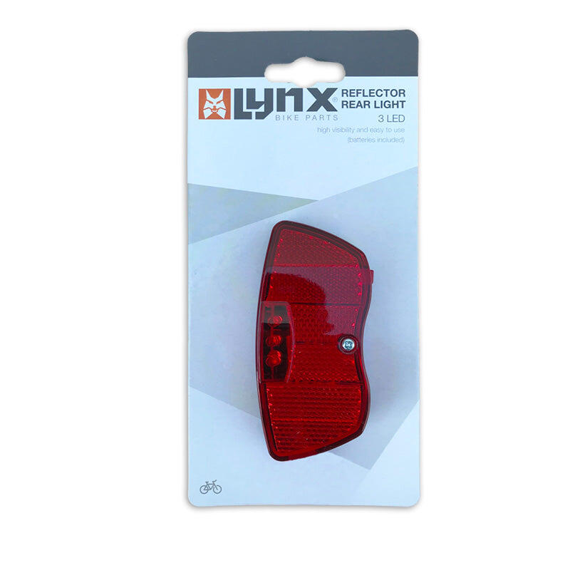 Lynx Tylne światło Basic 3 LED z bateriami
