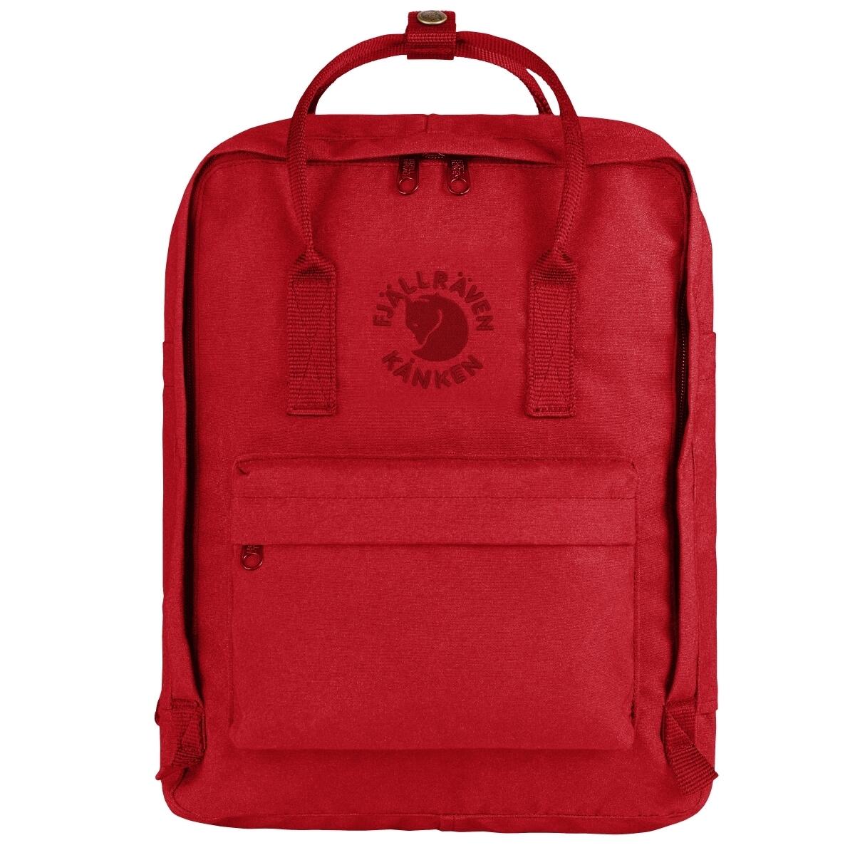 Fjallraven, Plecak, Re-Kanken Red F23548-320, czerwony, 16L