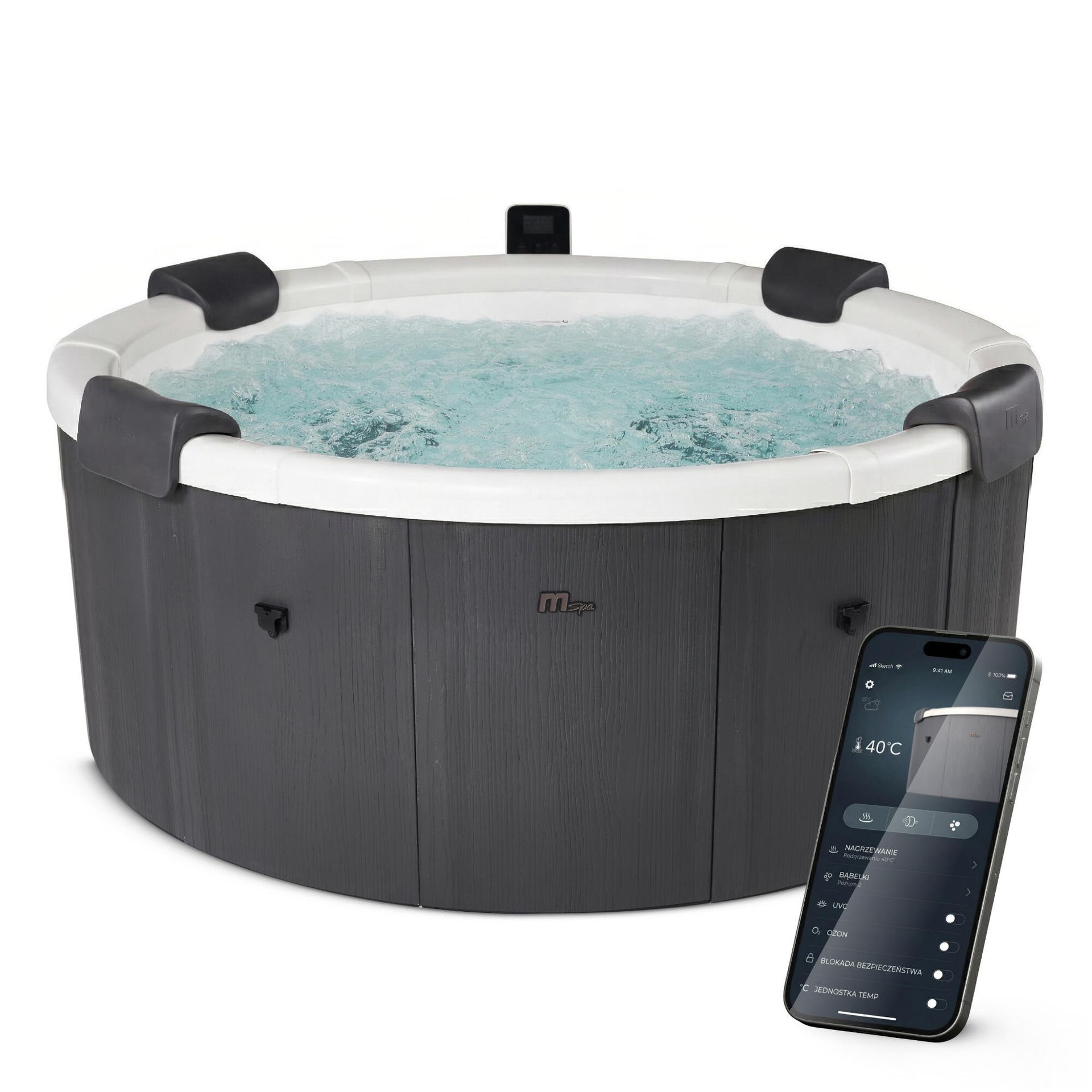 Jacuzzi ogrodowe MSpa FRAME DENVER 182 cm MSPA