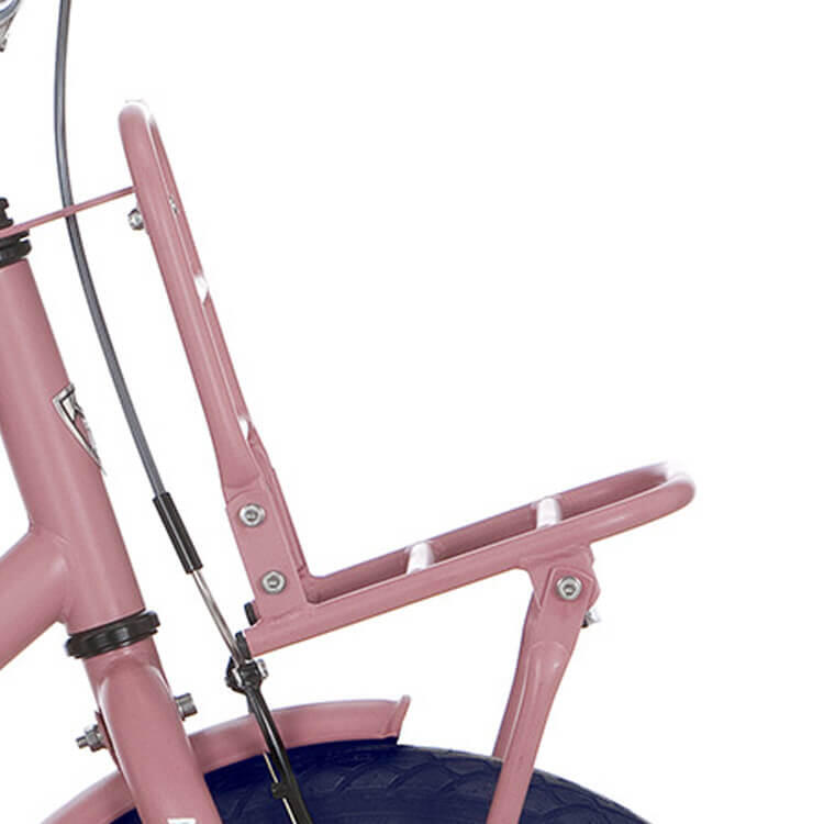 Alpina przedni bagażnik 16 Cargo miękki róż matowy