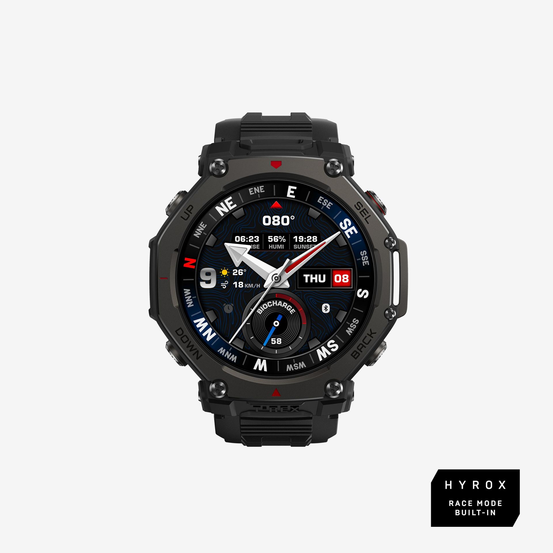 Amazfit T-Rex 3 Pro 48mm Czarny