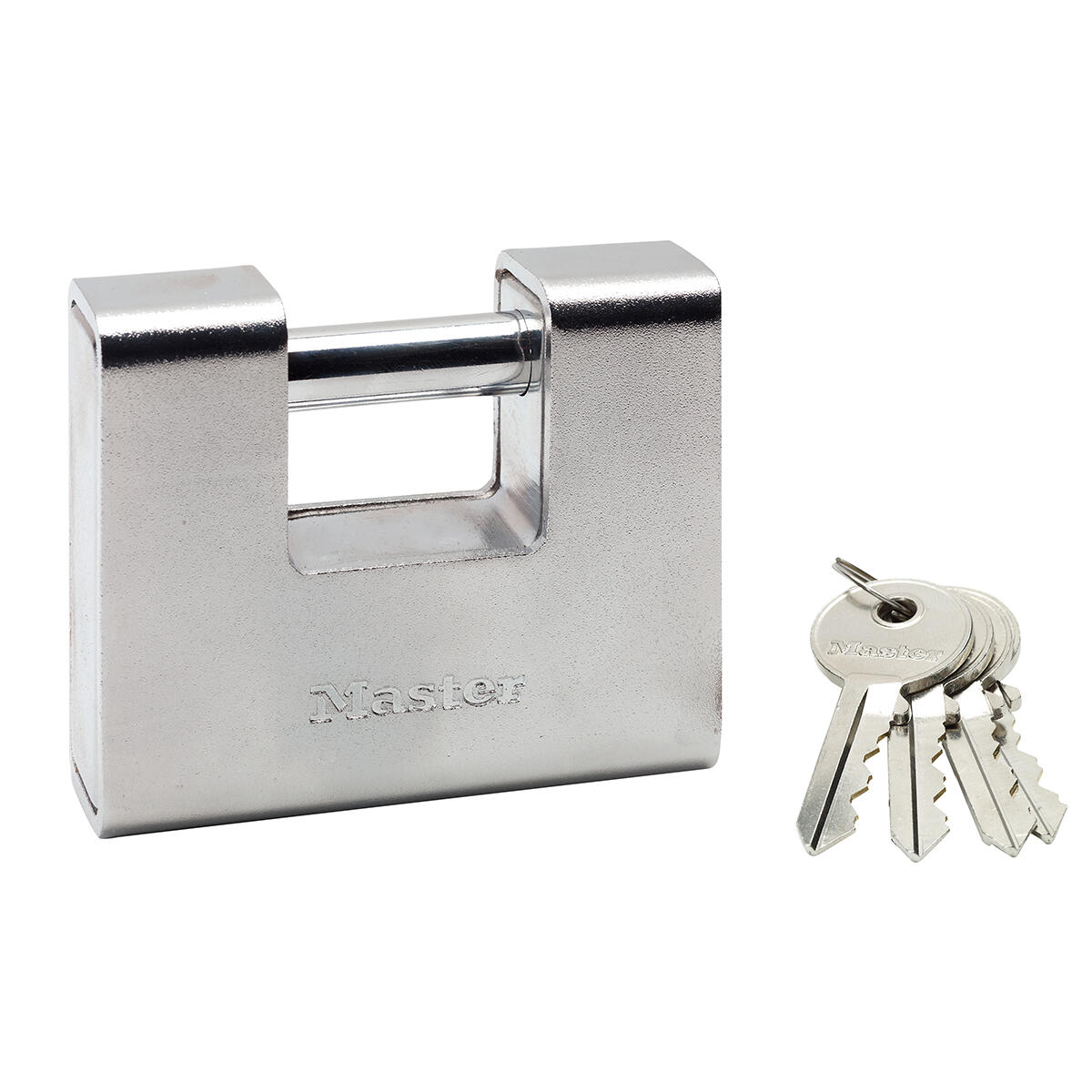 VSA Van Spijk Master Lock Kłódka wzmocniona, hartowana stal, 90 mm, 690EURD