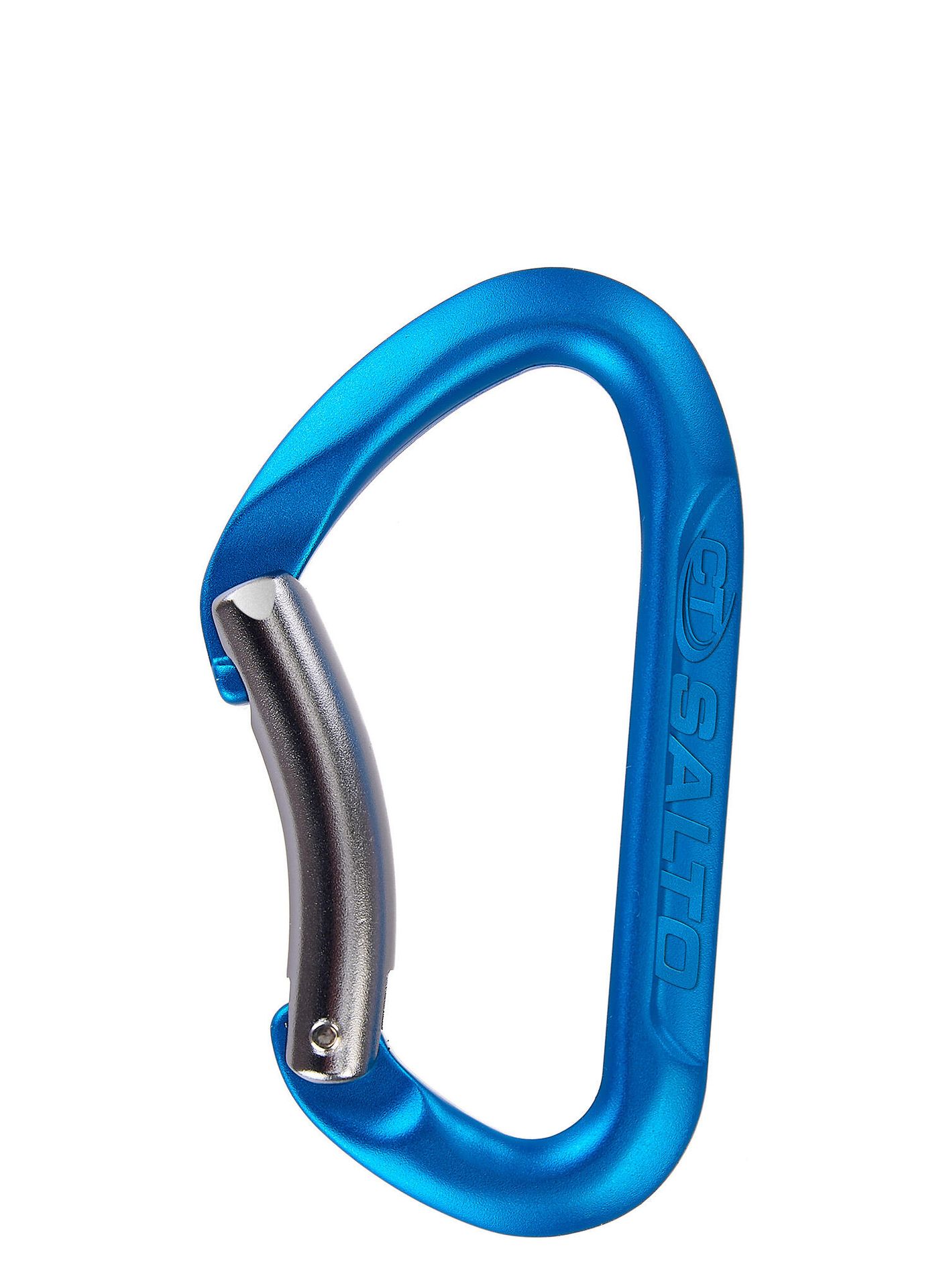 Karabinek wspinaczkowy Climbing Technology Salto B - acquamarine/titanium