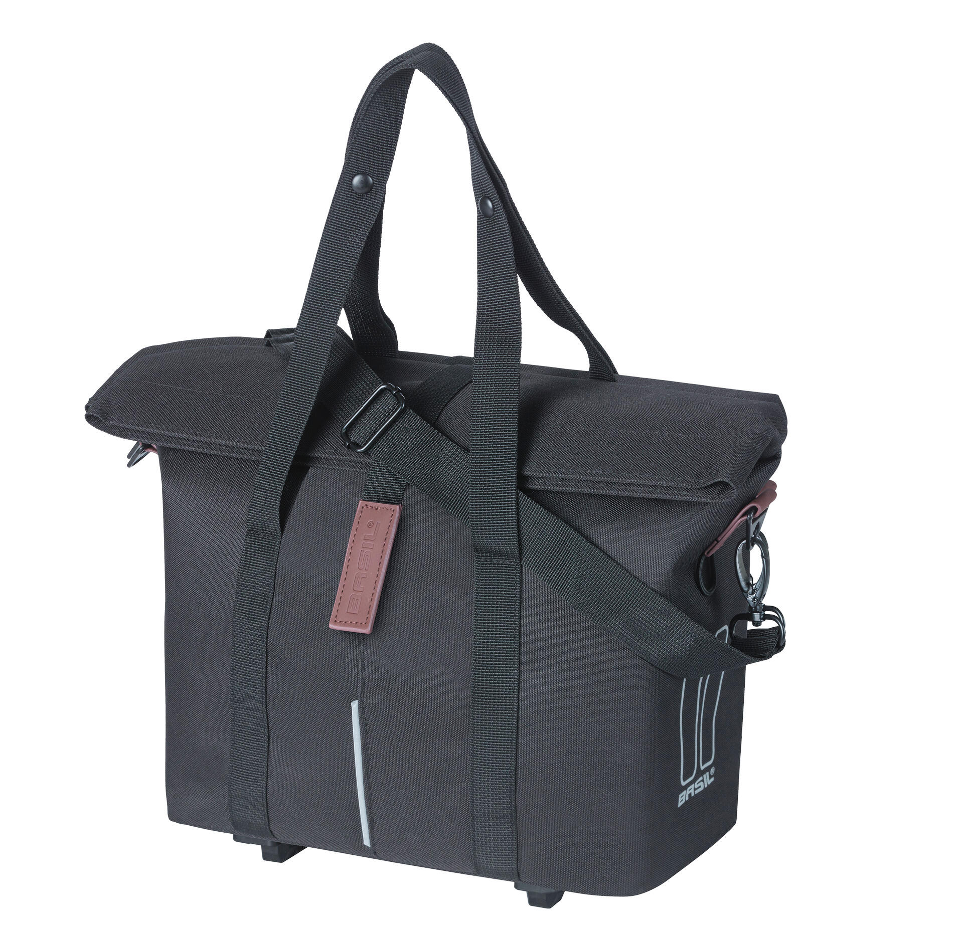Plecak Basil City MIK 8 - 11 litrów 19 x 30 x 26 cm - schwarz