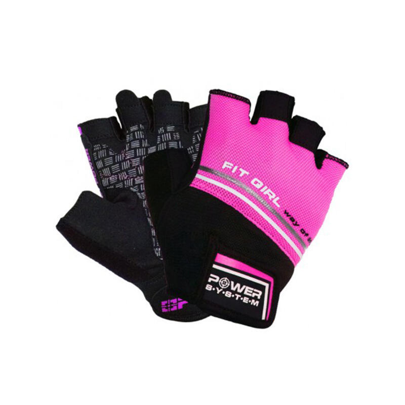 Rękawice fitness Power System  Fitness Rukavice Fit Girl Evo Fialové S
