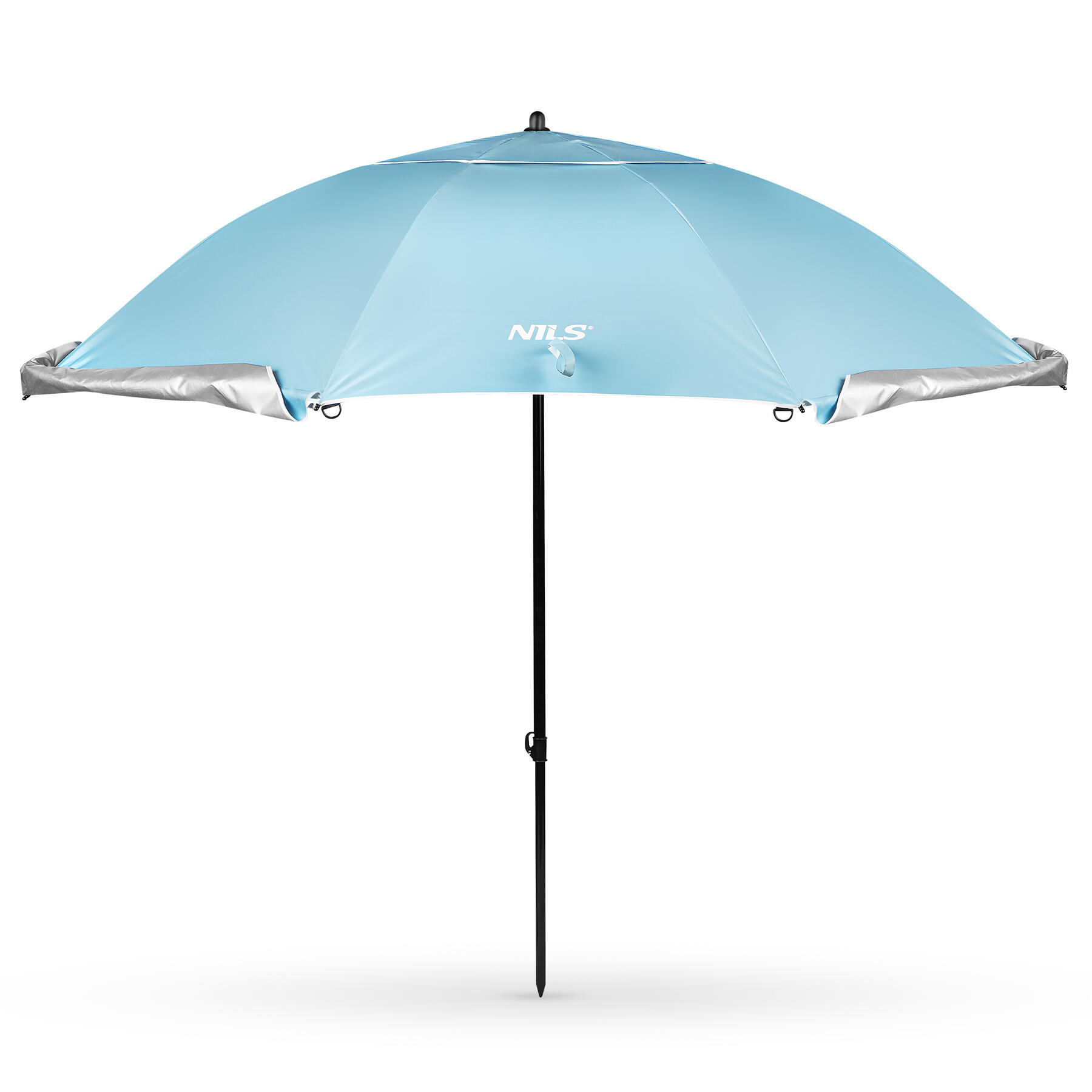 Nils Camp Parasol plażowy NC17114 2w1 XXL 240 cm Zielony