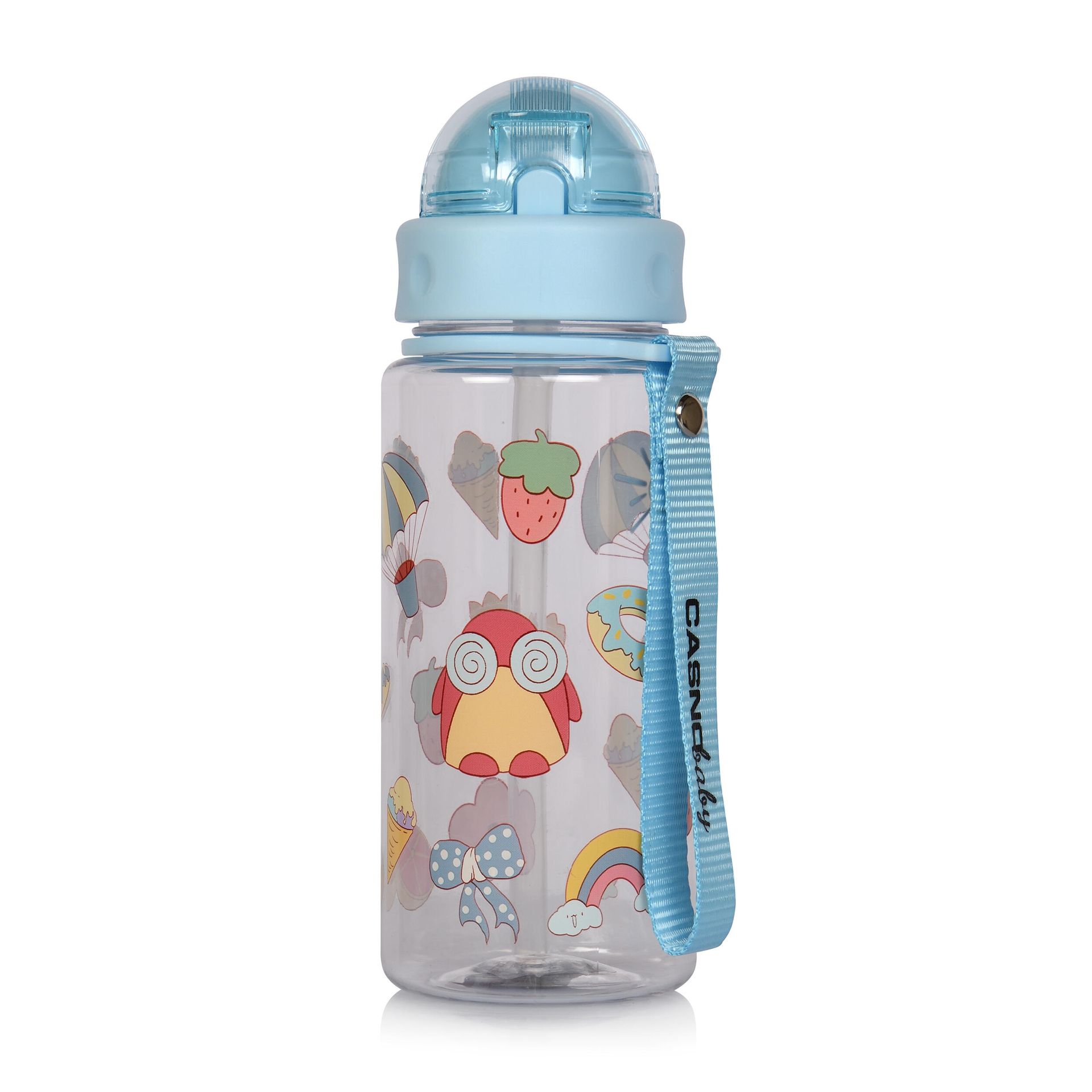 Butelka tritanowa dla dzieci Casno WILLY 400 ml różowa