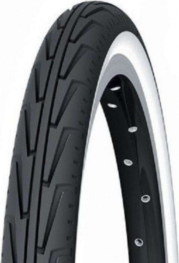 Michelin Opona rowerowa nie wtrzyma City 'j, 37 340 (400 A Confort), czarny/biały, fa003466034 FA003466034