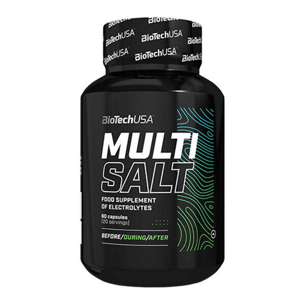 BioTech MultiSalt 60kaps. Elektrolity Sól