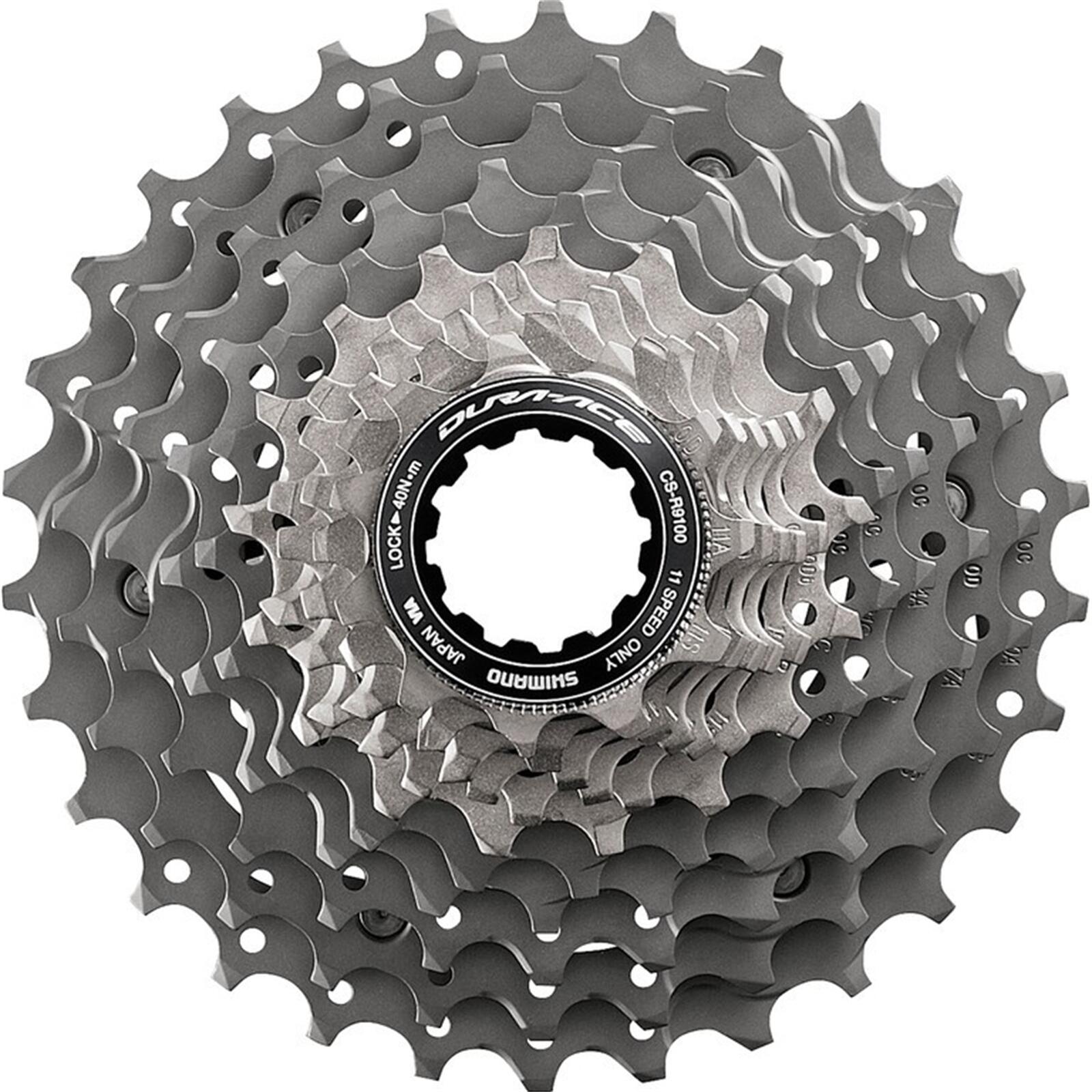SHIMANO Kaseta Dura Ace CS-R9100 szary-srebrny / Ilość biegów: 11 / Stopniowanie: 12-28 ICSR910011228