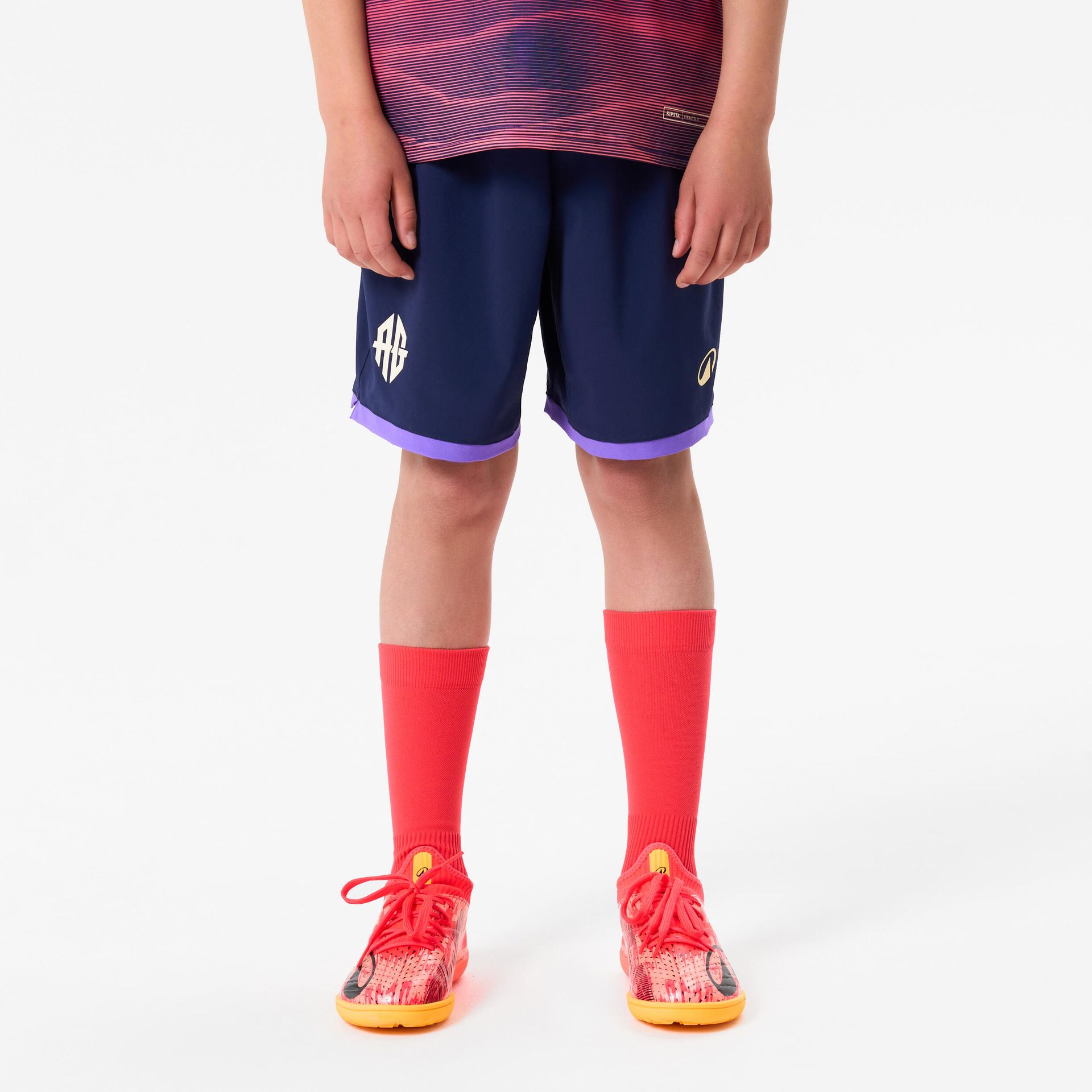 Skarpety piłkarskie dla dzieci Kipsta Viralto II Mid „AG” A.Griezmann