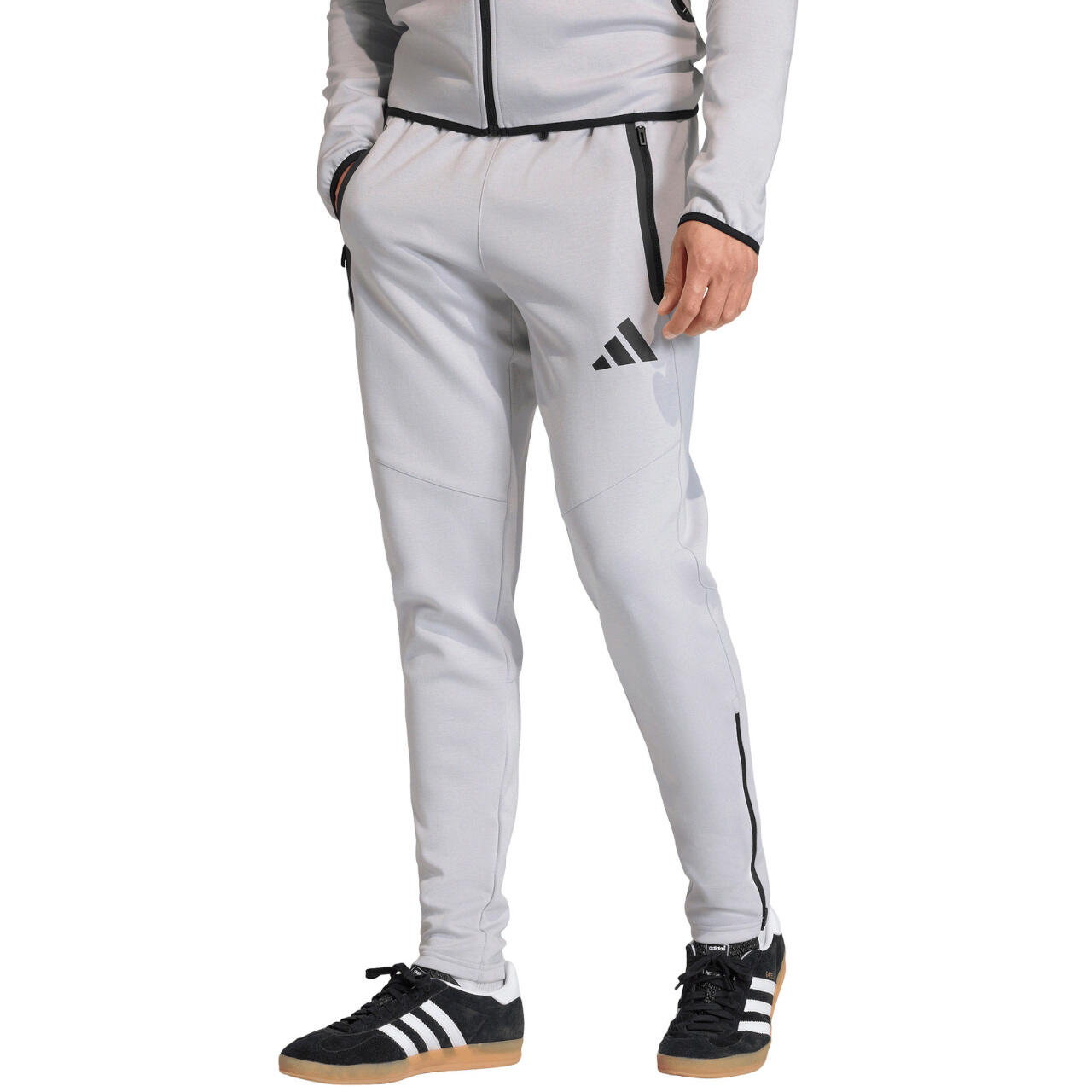 Adidas Spodnie męskie adidas Tiro 26 Travel Sweat jasnoszare KF6071 XL