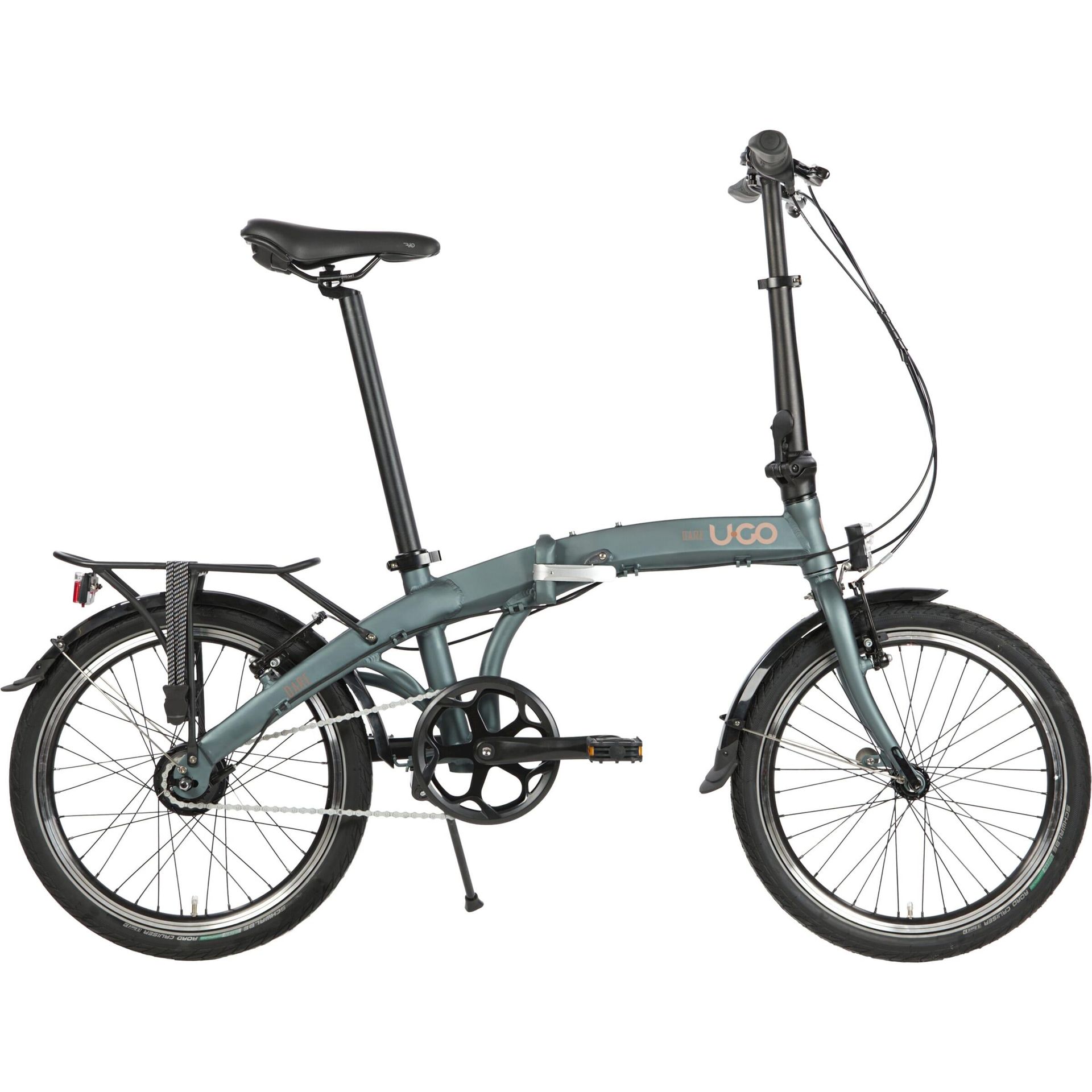 U.GO Unisex Adult Dare U • Go i7 Folding Bike 20