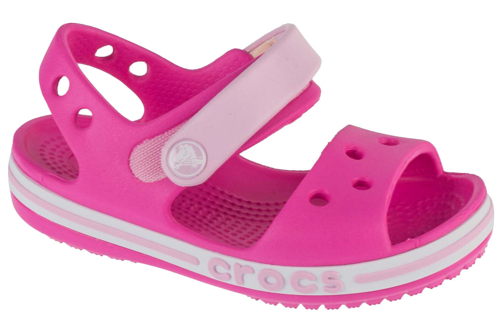 Crocs Dziecięce Lekkie Sandały Na Rzep Buty Bayaband 211054 Sandal 25-26