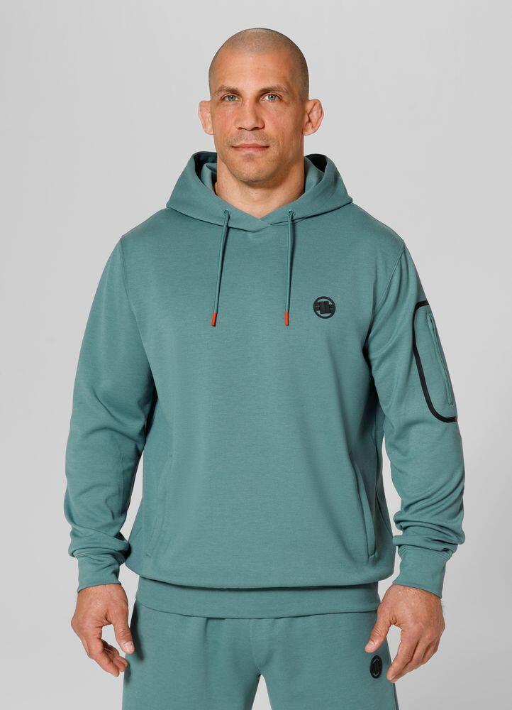Bluza z kapturem Pit Bull Active Crew Explorer '24 - Miętowa XL