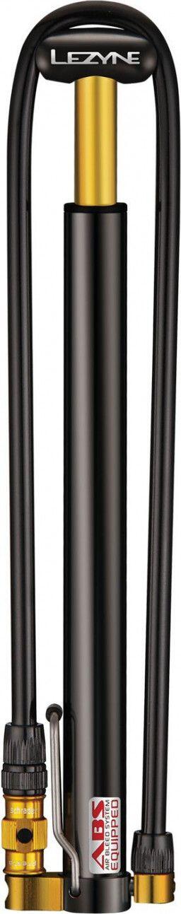 Lezyne CNC Micro Floor Drive HP 160psi błyszczący, 30, 0 cm, 1-MP-mfdr-v204hp Mini pompka, czarna, 30,0 cm 1-MP-MFDR-V204HP