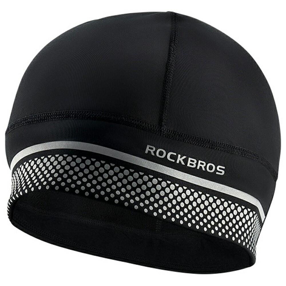 ROCKBROS Czapka Rowerowa Zimowa z Ochroną Uszu i Wiatroszczelna