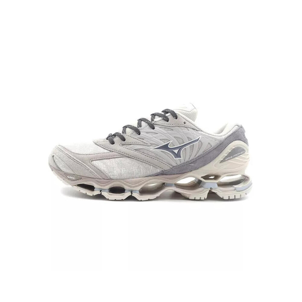 Buty sportowe Mizuno z niebieskiej skóry