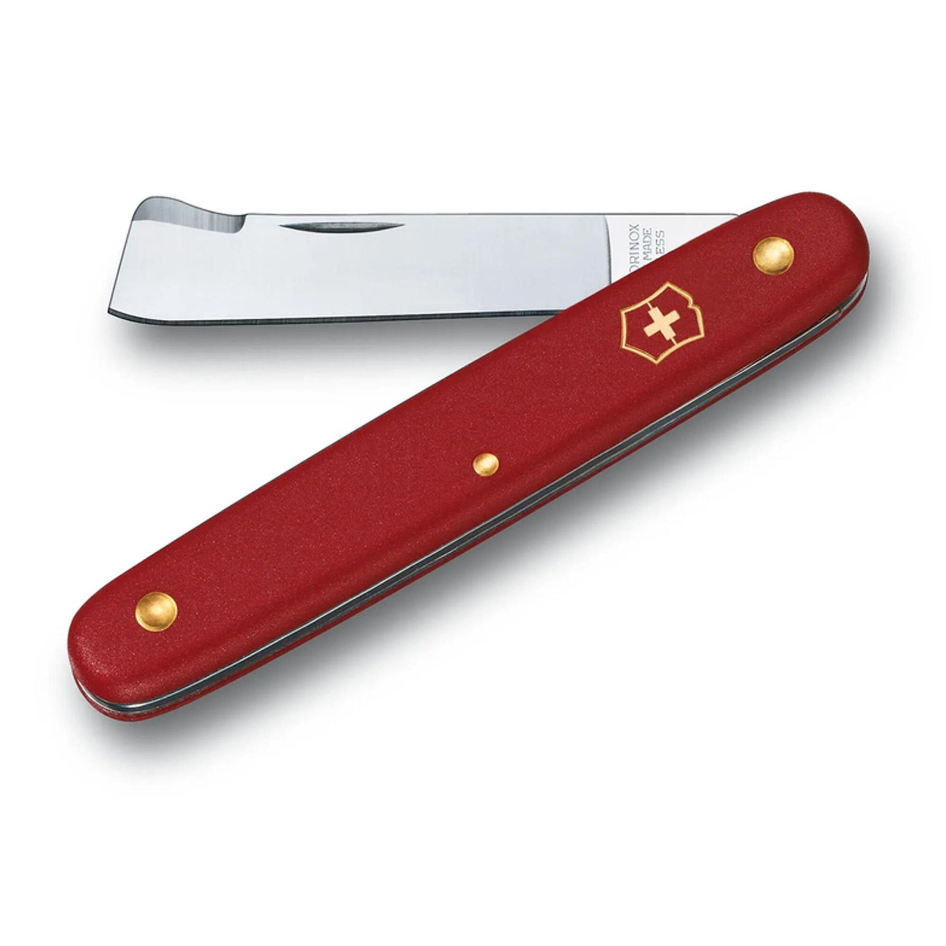 Victorinox scyzoryk nóż okulie proste ostrze 56 MM Czerwony Blister, 3.9020.b1 3.9020.B1