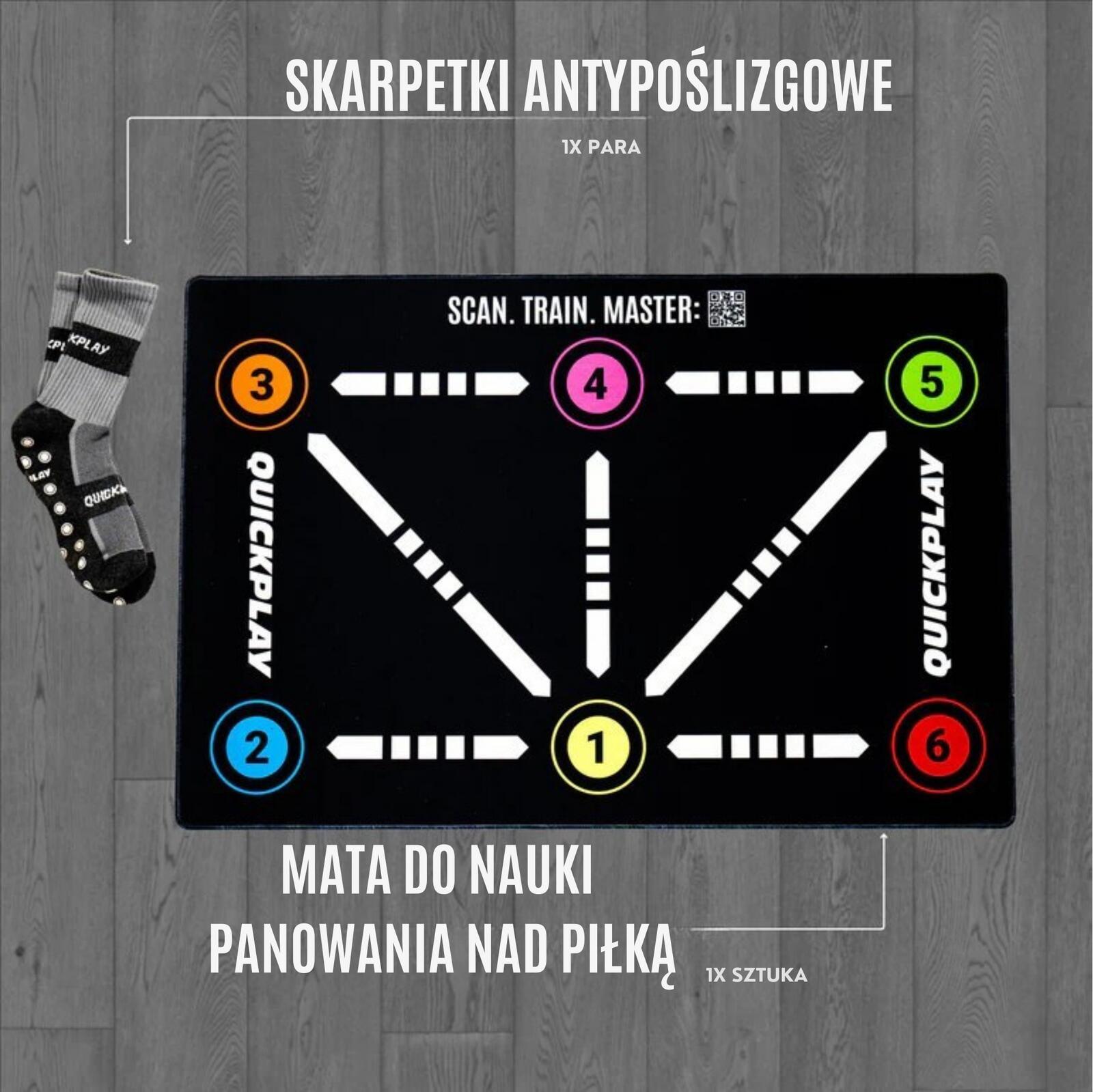 Mata Do Nauki Panowania Nad Piłką Quickplay Ball Mastery Skills Mat