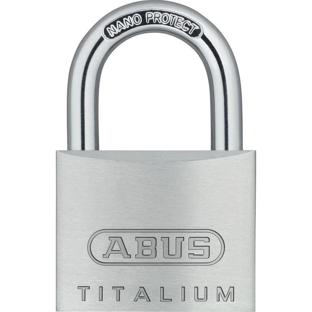 Abus ABUS 56394 Kłódka 64TI/40 2 sztuka kłódka 40 MM 56394