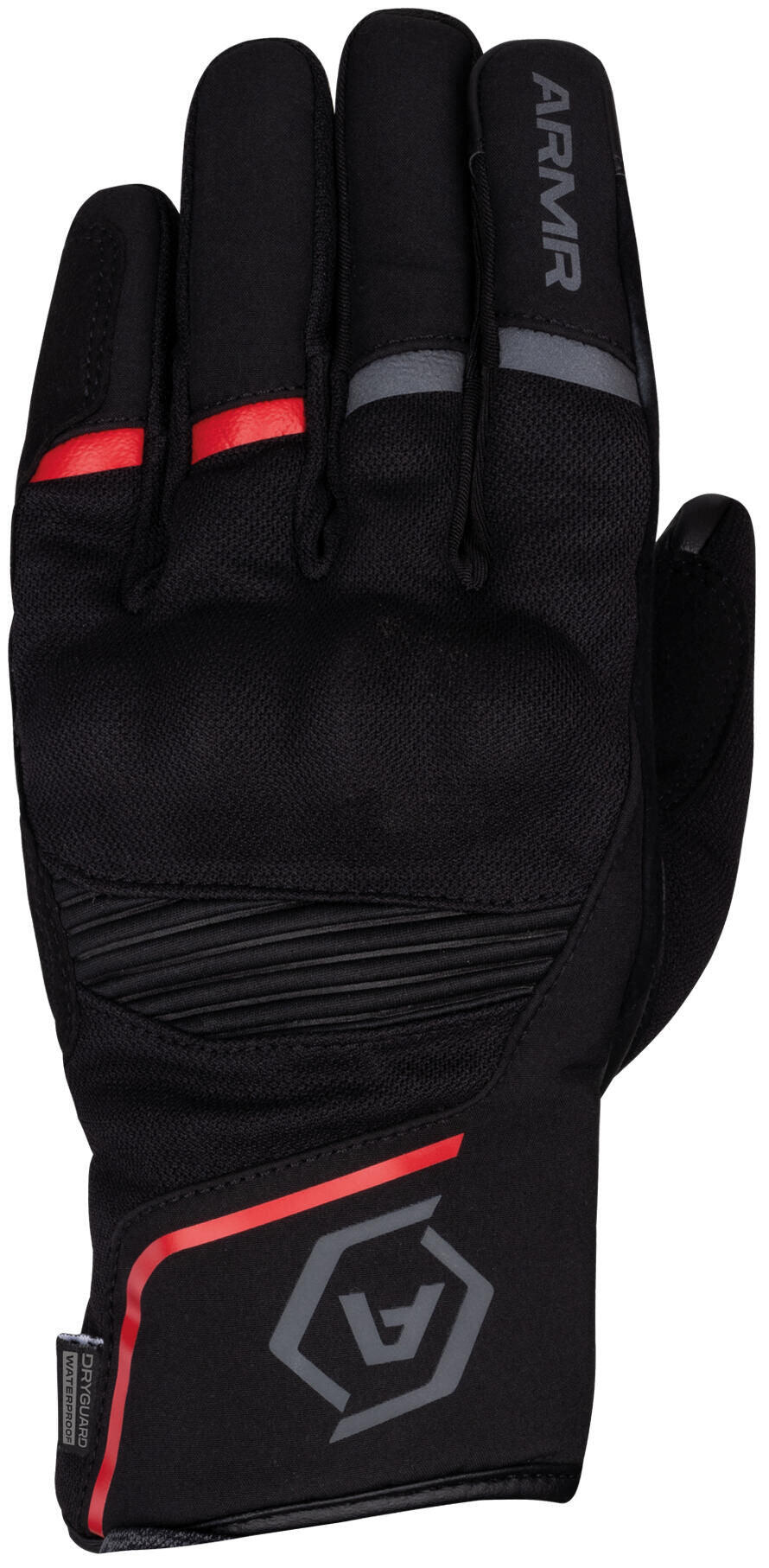 Rękawice motocyklowe ARMR Eyoshi 3.0 3XL czarno-czerwone