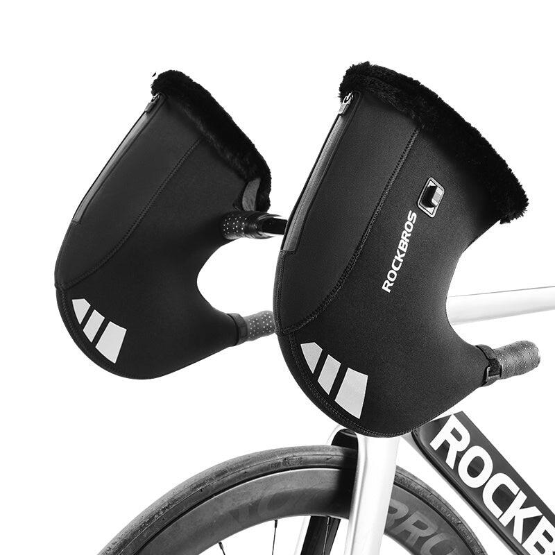 Podgrzewane Rękawy na Kierownicę USB ROCKBROS Zima